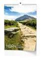 Nástenný kalendár - Hory Česka a Moravy - A3