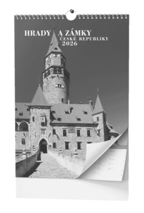 Hlavný obrázok produktu Nástěnný kalendář - Hrady a zámky České republiky