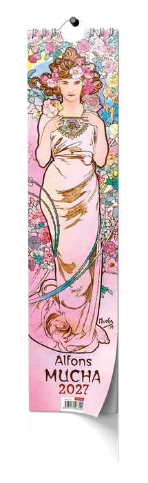 Hlavný obrázok produktu Nástěnný kalendář - Kravata - Alfons Mucha 2027