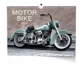 Nástenný kalendár - Motocykel - A3