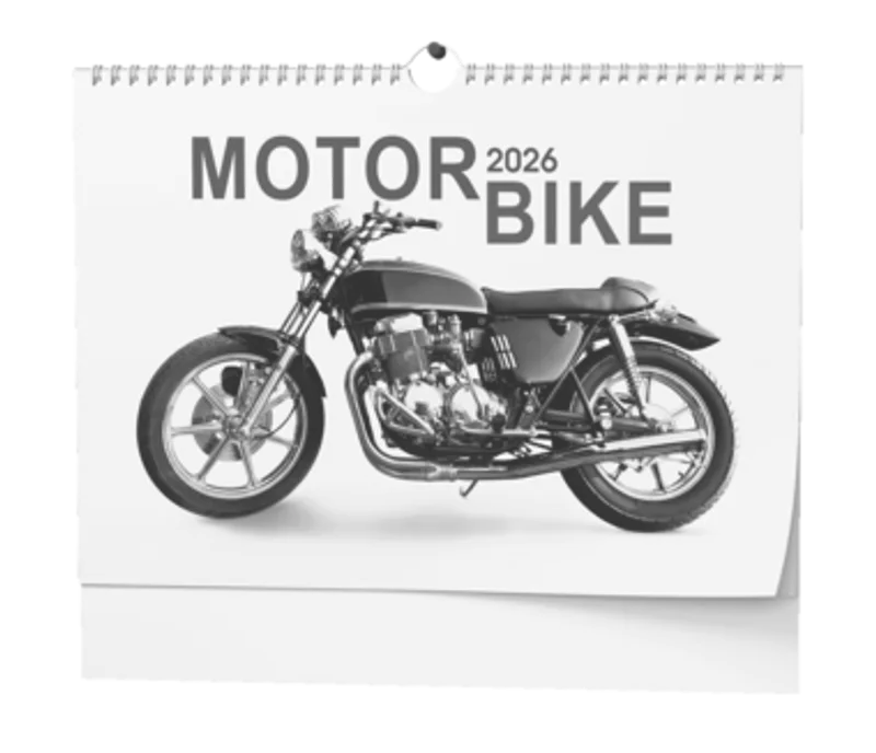 Hlavný obrázok produktu Nástěnný kalendář - Motorbike - A3