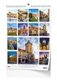 Nástenný kalendár - Praha - A3