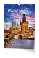 Nástenný kalendár - Praha - A3