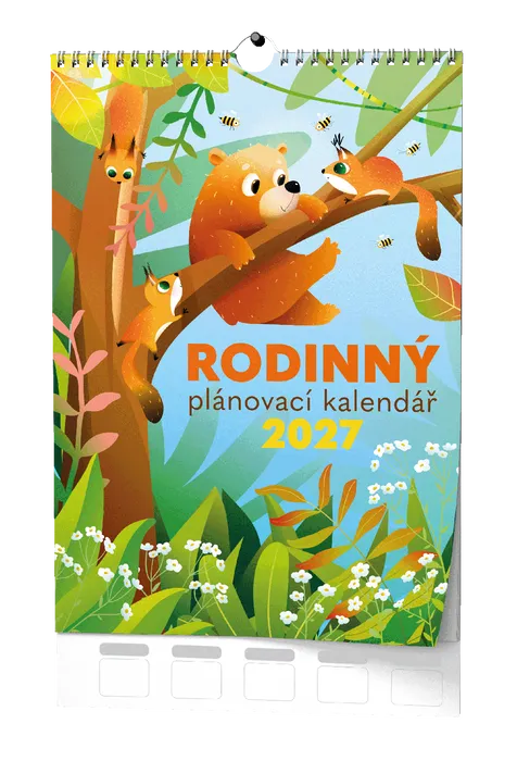 Hlavný obrázok produktu Nástěnný kalendář - Rodinný plánovací kalendář - A3