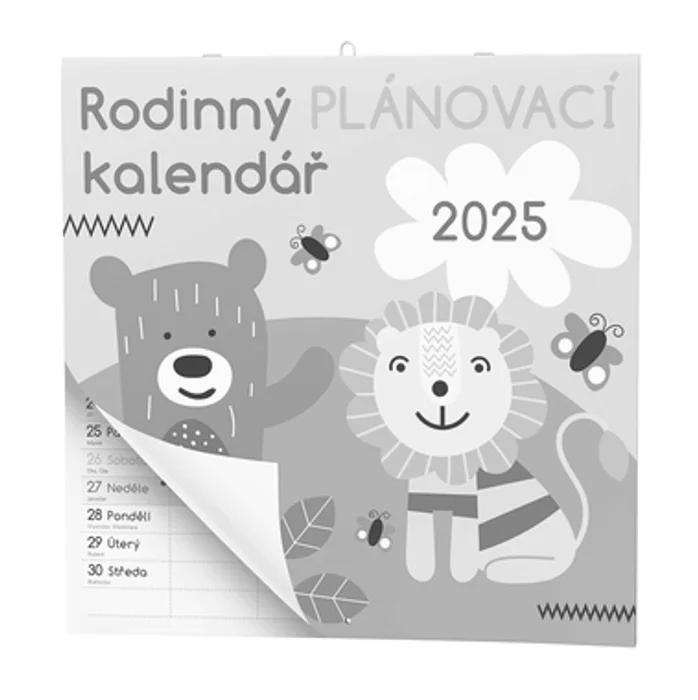 Hlavný obrázok produktu Nástěnný kalendář - Rodinný plánovací kalendář