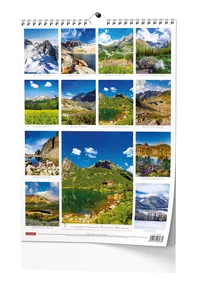 Nástenný kalendár - Tatry - A3
