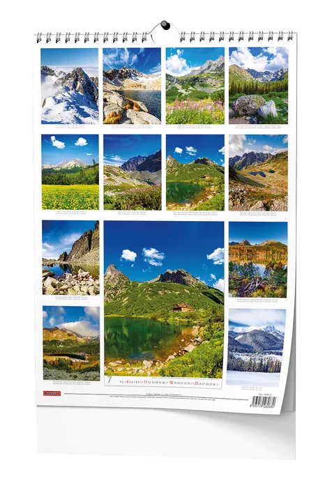 Hlavný obrázok produktu Nástěnný kalendář - Tatry - A3
