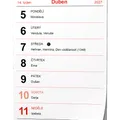 Ďalší obrázok produktu Nástenný kalendár - Trhací kalendár - A5