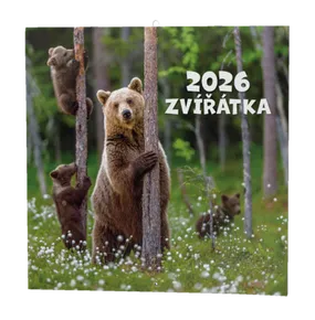 Nástěnný kalendář - Zvířátka