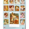Ďalší obrázok produktu Nástenný poznámkový kalendár A3 - Alfons Mucha 2027