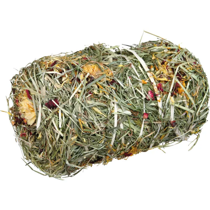 Hlavný obrázok produktu Natur Snack -přírodní váleček ze sena s květy pro hlod. 200g