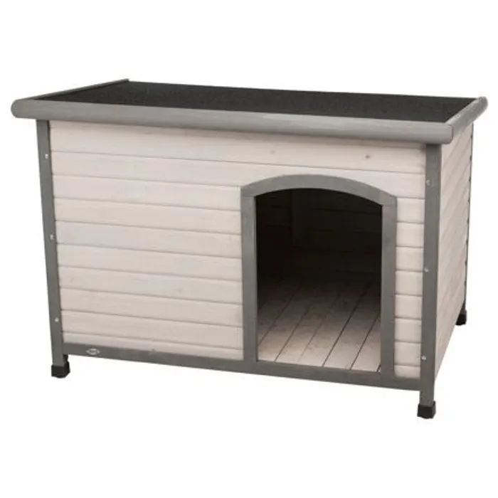 Hlavný obrázok produktu Natura bouda pro psa s rovnou střechou L 116 x 82 x 79 cm, šedá