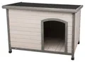 Ďalší obrázok produktu Natura búda pre psa s rovnou strechou L 116 x 82 x 79 cm, sivá