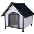 Ďalší obrázok produktu NATURA bouda pro psa se sedlovou střechou, M-L: 83 x 87 x 101 cm, šedá