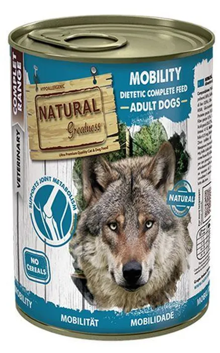 Hlavný obrázok produktu Natural Greatness MOBILITY, veterinární dieta, konzerva pro psy 400g