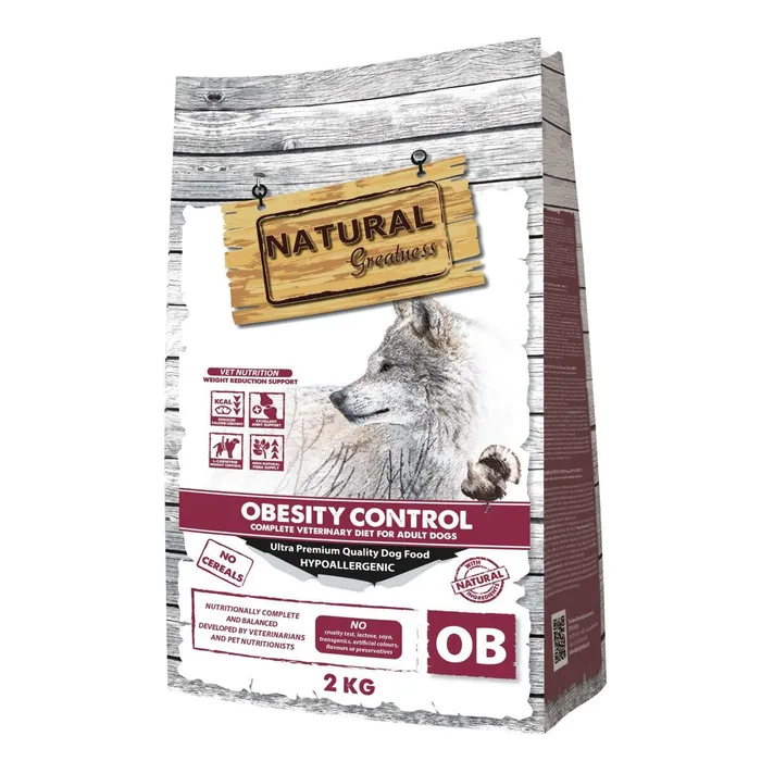 Hlavný obrázok produktu Natural Greatness OBESITY CONTROL veterinární dieta pro psy 2 kg