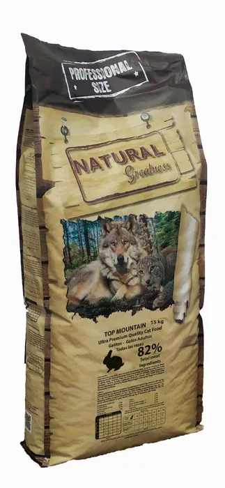 Hlavný obrázok produktu Natural Greatness Top Mountain Cat Recipe /králík/ 15 kg