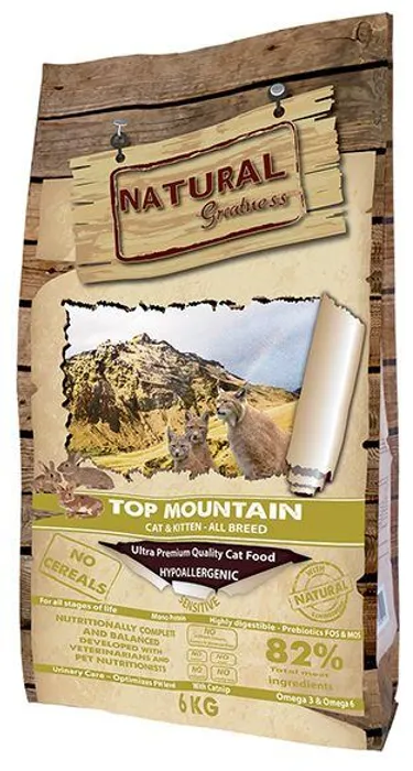 Hlavný obrázok produktu Natural Greatness Top Mountain Cat Recipe /králík/ 2 kg
