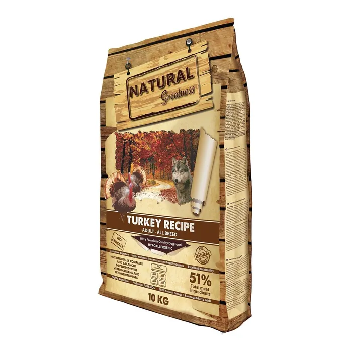 Hlavný obrázok produktu Natural Greatness Turkey Recipe All B/krůta,kachna,kuře 2 kg