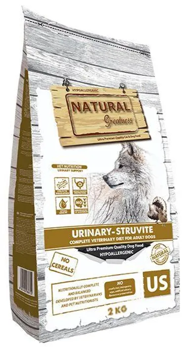 Hlavný obrázok produktu Natural Greatness URINARY STRUVITE veterinární dieta pro psy 2 kg