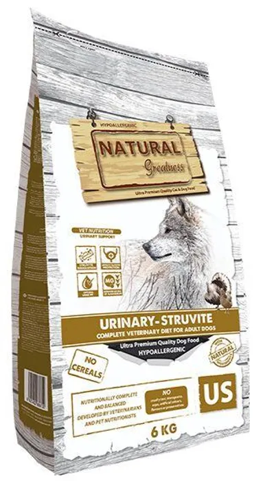 Hlavný obrázok produktu Natural Greatness URINARY STRUVITE veterinární dieta pro psy 6 kg