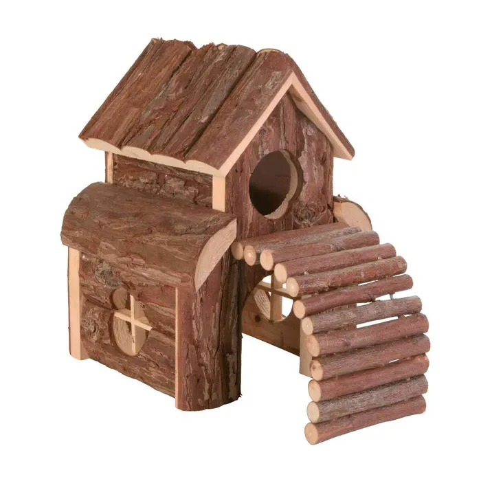 Hlavný obrázok produktu Natural Living dřevěný domek dvoupatrový FINN 13 x 20 x 20 cm