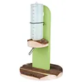 Ďalší obrázok produktu Natural Living drevený stojan na napájačku 18x30x18 cm
