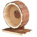 Ďalší obrázok produktu Natural Living - kolotoč drevený pre myši a škrečky o 23 cm