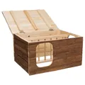 Ďalší obrázok produktu Natural Living prírodný dr. domček HILKE s jasličkami 40x23x32 cm