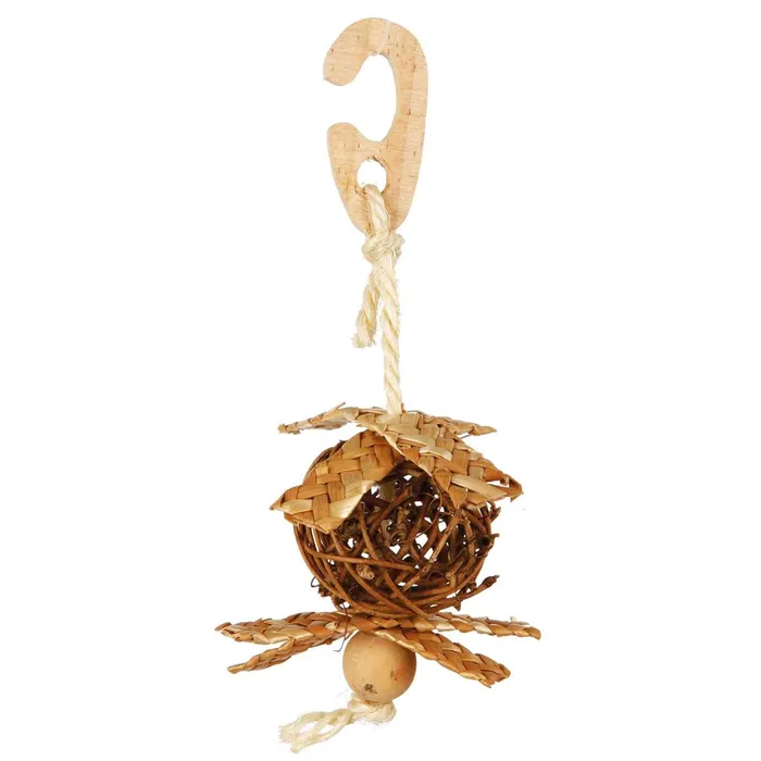 Hlavný obrázok produktu Natural Living-proutěný míček se slaměnou ozdobou 5,5/18cm