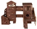 Natural Living ranč drevený pre hlodavce 156x108x99 cm - DOPREDAJ
