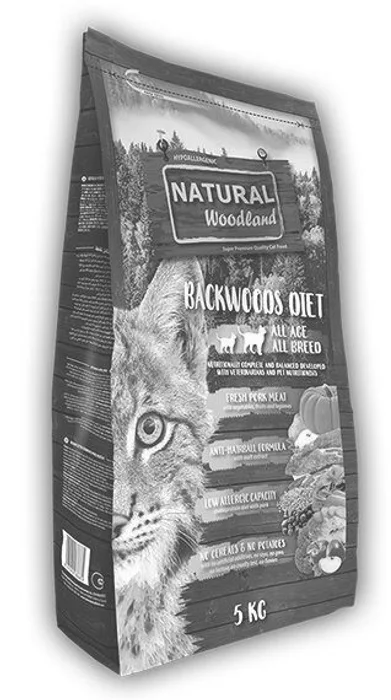 Hlavný obrázok produktu Natural Woodland Backwoods Diet Cat & Kitten /vepřové/1,5 kg