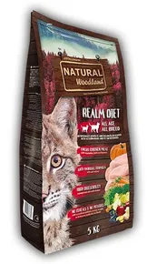 Natural Woodland Realm Diet Cat /kuře/1,5 kg