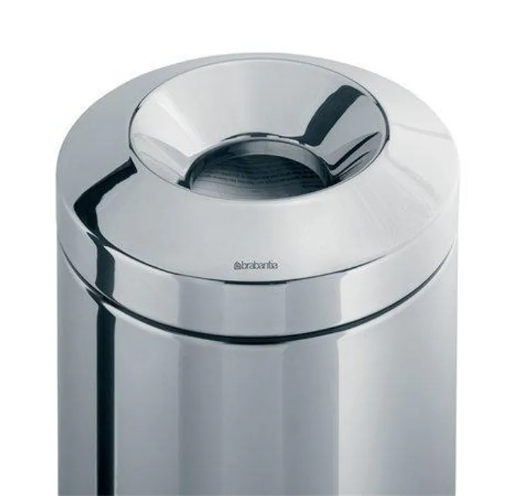 Hlavný obrázok produktu Nehořlavý odpadkový koš, stříbrný, 30l, VEPA BINS