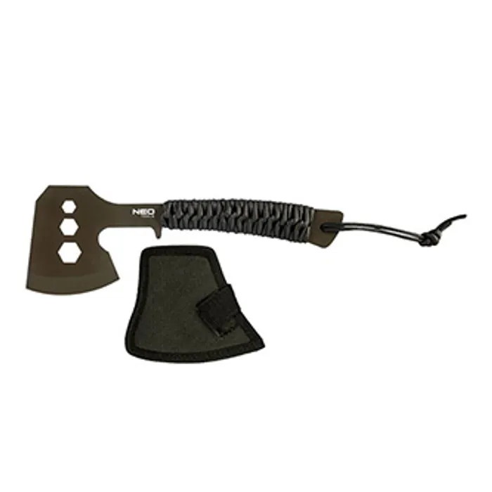 Hlavný obrázok produktu NEO TOOLS Kempingová sekera 63-118, celková hmotnost 266g, délka sekery 26cm