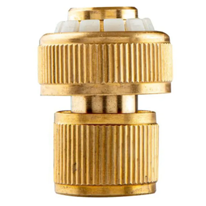 Hlavný obrázok produktu NEO TOOLS rychlospojka s funkcí STOP materiál mosaz, 3/4", zlatá, 15-733