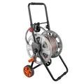 NEO TOOLS vozík pre záhradnú hadicu s navijakom až 60m 1/2 alebo 20m 3/4, šedo-čierny, 15