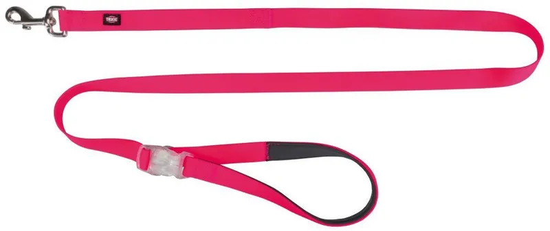 Hlavný obrázok produktu Neonové vodítko se svítící karabinou S-L 1,2-1,8m/25mm růžové - DOPRODEJ