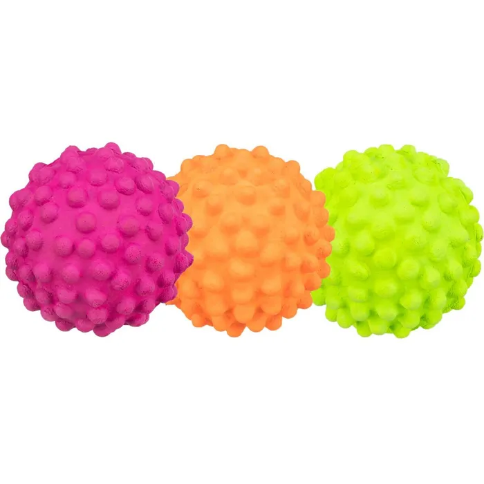 Hlavný obrázok produktu Neonový míč se špuntíky mechová guma 7cm TRIXIE