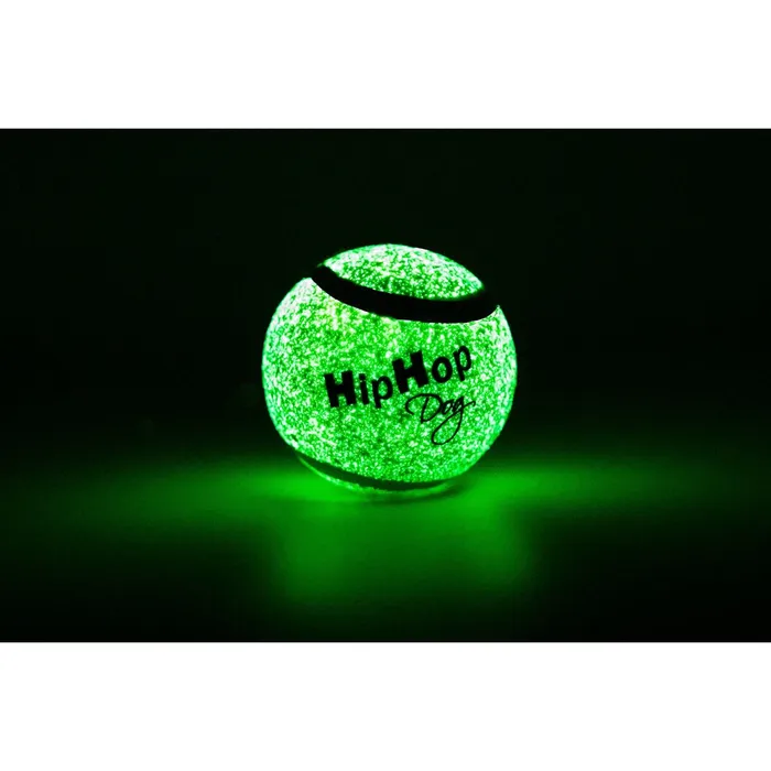 Hlavný obrázok produktu Neonový ve tmě svítící tenis. míč 6,5 cm HIPHOP DOG