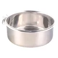Nerezové krmítko s pevným úchytom do klietky 900ml/14cm TRIXIE