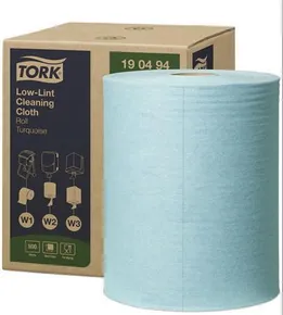 Netkaná textília Tork 190494 Purotop Low-Lint rola tyrkysová W1/W2/W3 [1 ks]