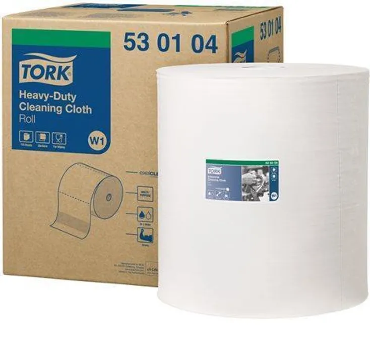 Hlavný obrázok produktu Netkaná textílie Tork 530104 Premium 530 velká role bílá [1 ks]