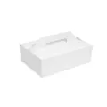 Ďalší obrázok produktu Nosič na zákusky (PAP) 27 x 18 x 10 cm [50 ks]