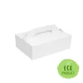Ďalší obrázok produktu Nosič na zákusky (PAP) 27 x 18 x 10 cm [50 ks]