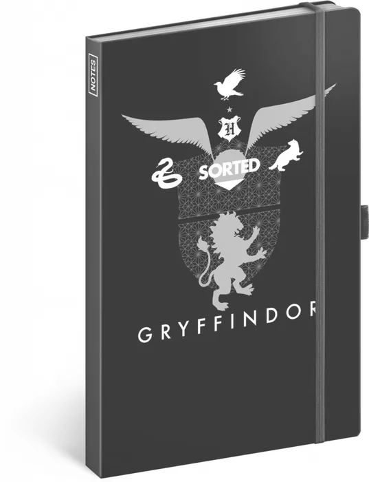 Hlavný obrázok produktu Notes Harry Potter – Gryffindor, linkovaný, 13 × 21 cm