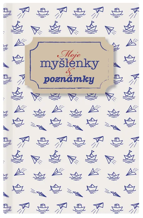Hlavný obrázok produktu Notes linkovaný - A5 - lamino - Myšlenky