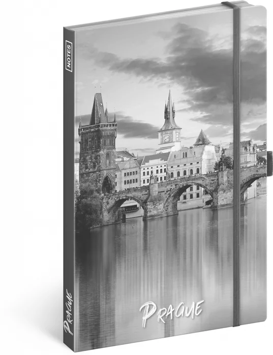 Hlavný obrázok produktu Notes Praha, linkovaný, 13 × 21 cm