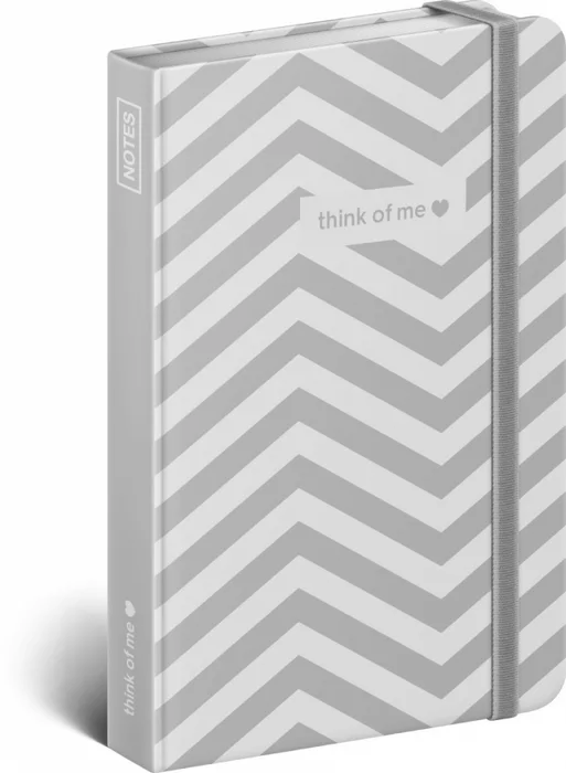Hlavný obrázok produktu Notes Think of me, linkovaný, 11 × 16 cm
