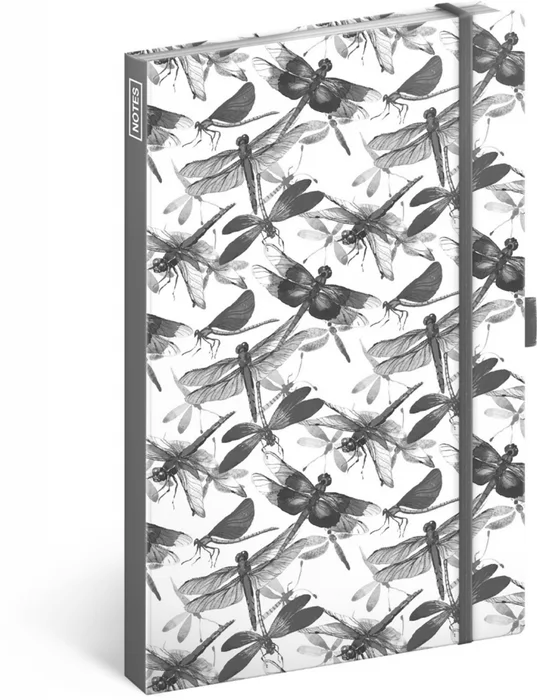 Hlavný obrázok produktu Notes Vážky, linkovaný, 13 × 21 cm